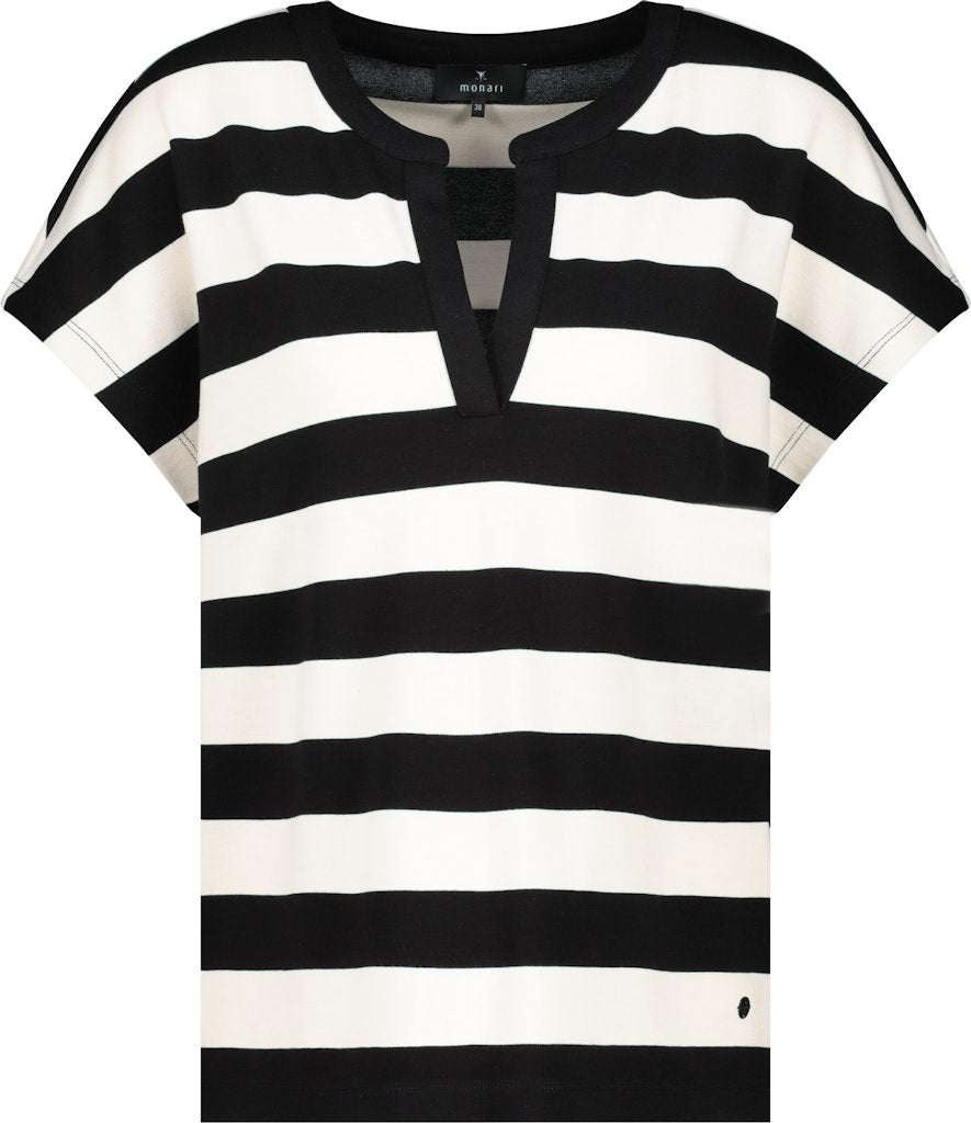 Monari Damen T-Shirts  Schwarz Rin