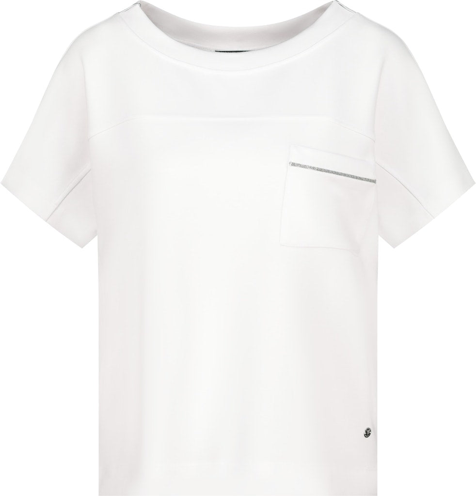 Monari Damen T-Shirts  Cream