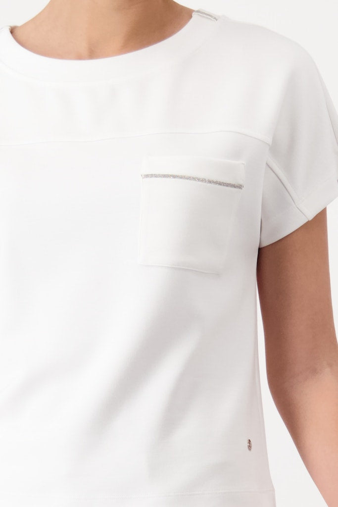 Monari Damen T-Shirts Cream