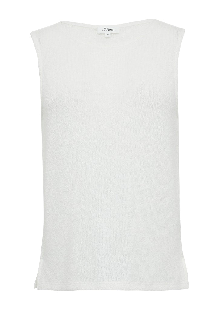 S. Oliver red Damen Tops White