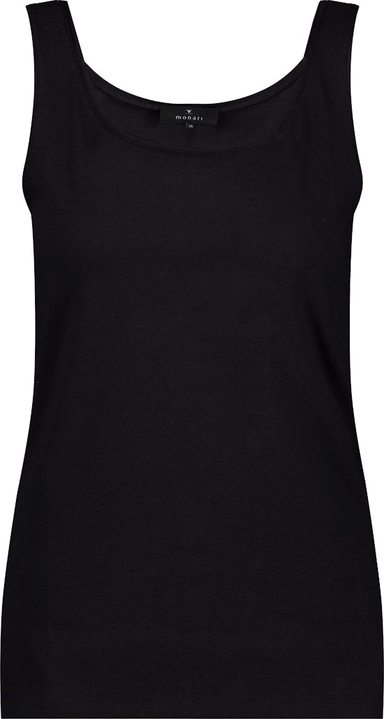 Monari Damen Tops Schwarz