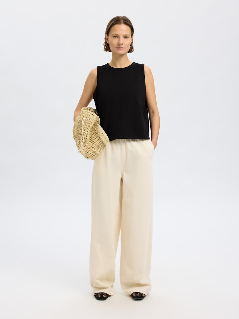 Selected Femme Damen Tops Black