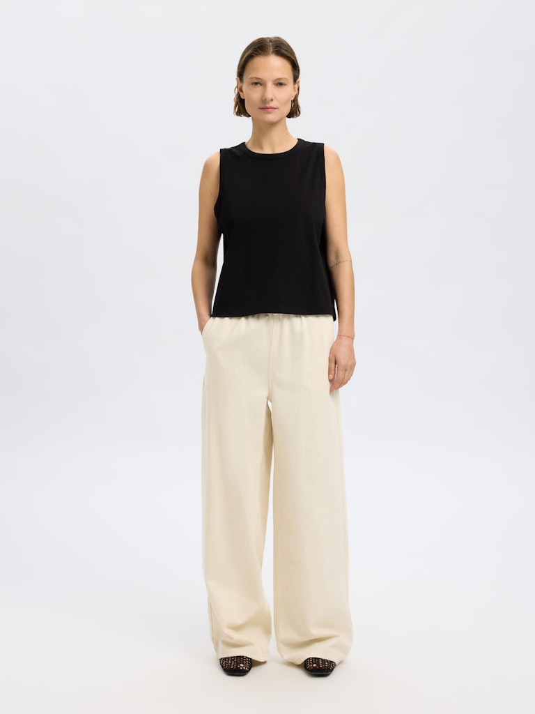 Selected Femme Damen Tops Black