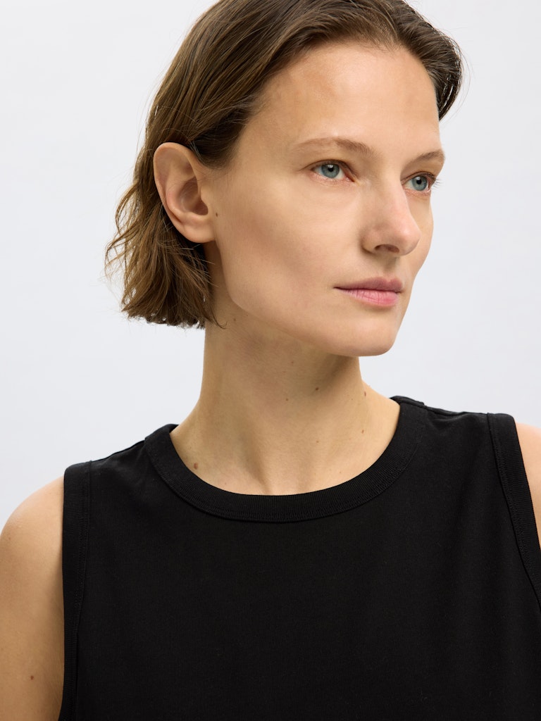 Selected Femme Damen Tops Black