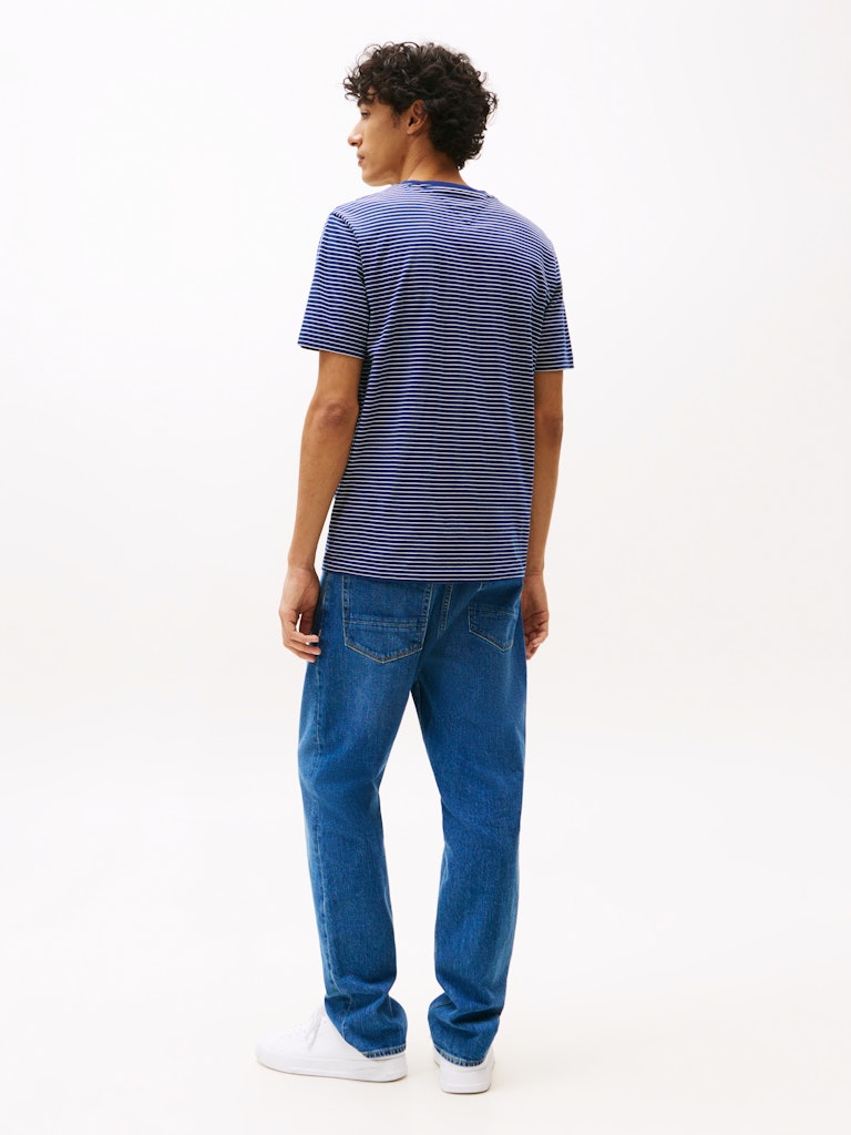 Tommy Hilfiger Herren T-Shirts kurz A Blue