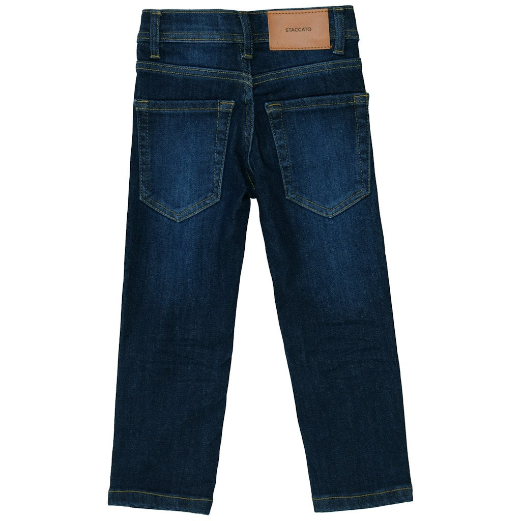 Staccato Jungen Hosen & Shorts Dark Blue Denim