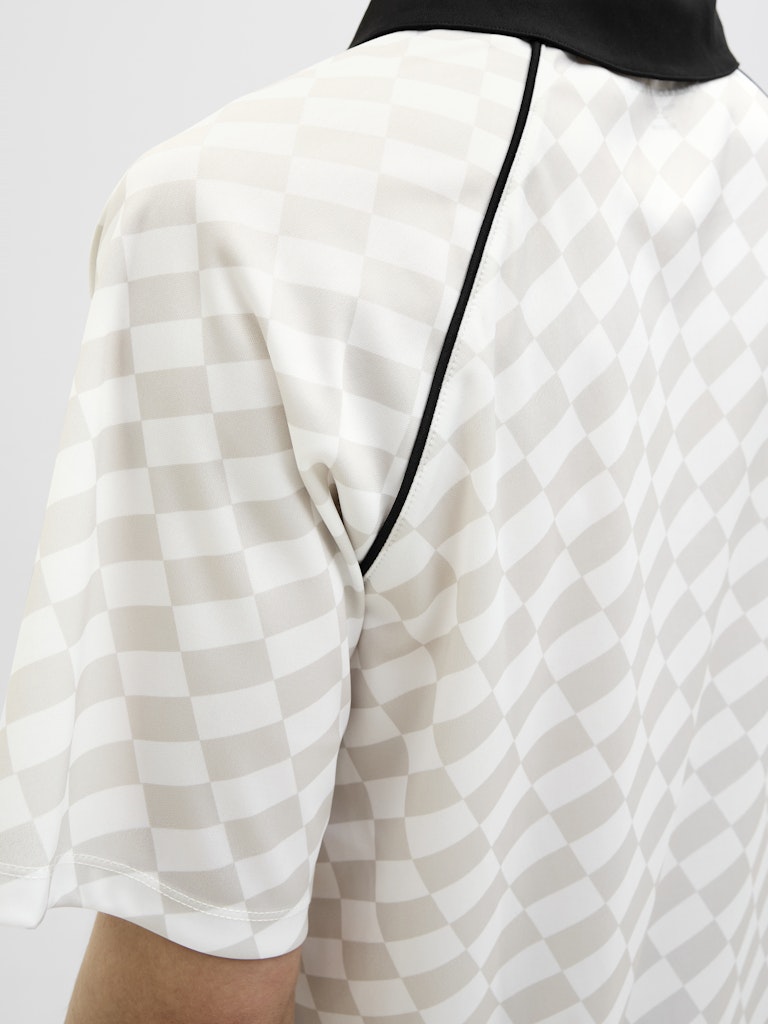 Jack & Jones Herren Polo-Shirts Cloud Dancer/Va