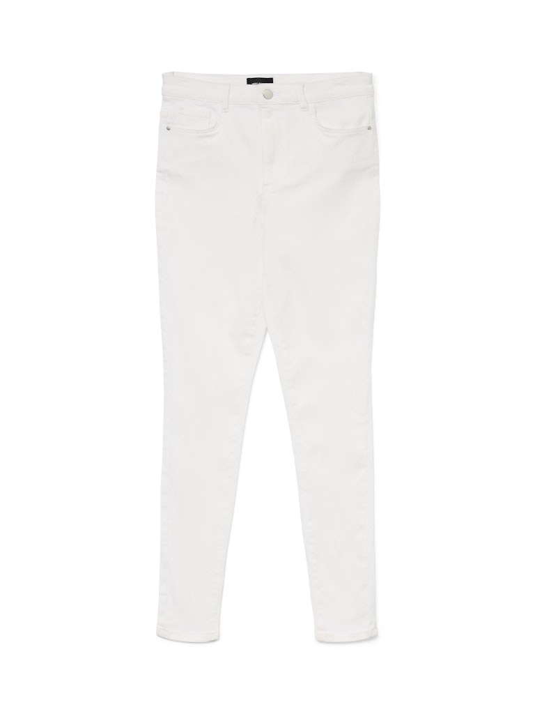 Vero Moda Damen Jeans Bright White