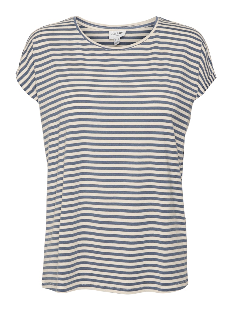 Vero Moda Damen T-Shirts China Blue/Pris