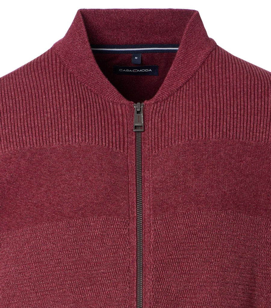 Casa Moda Herren Strickjacken  Rot
