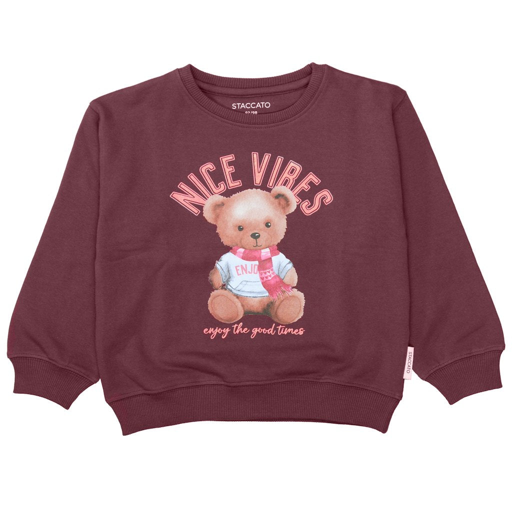 Staccato Mädchen Sweats & Sweatjacken Dark Plum