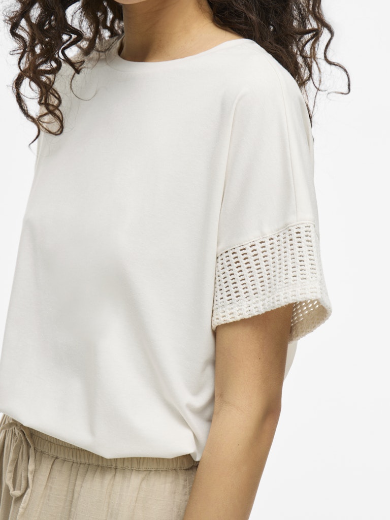 Vila Damen T-Shirts Birch