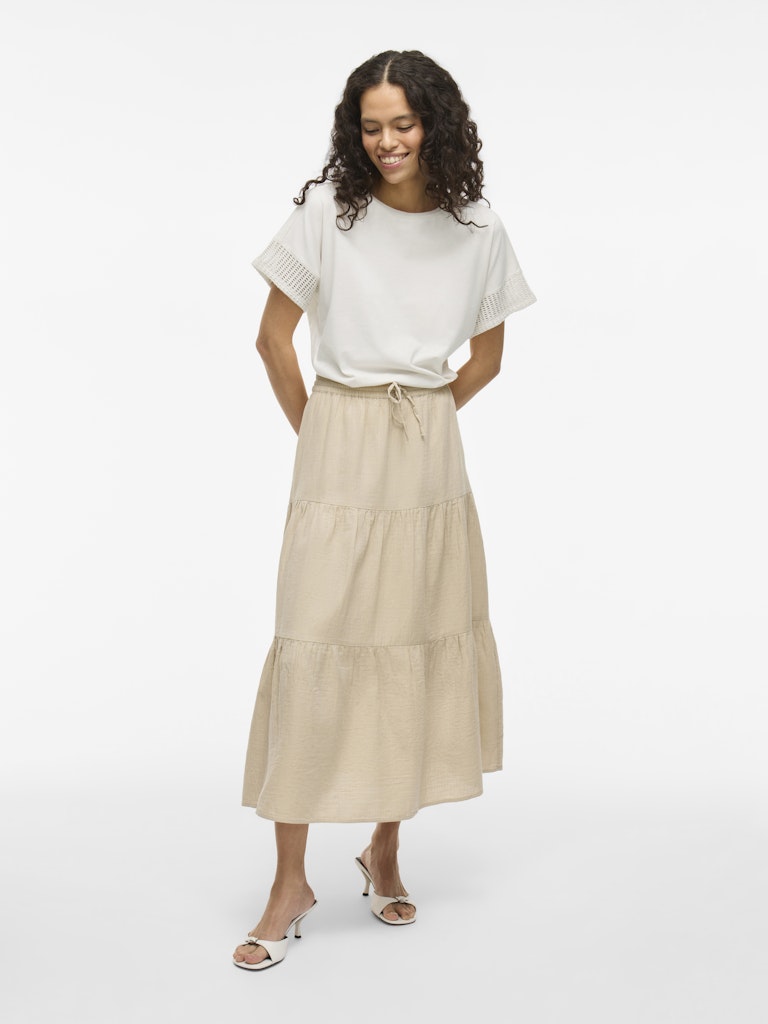 Vila Damen T-Shirts Birch