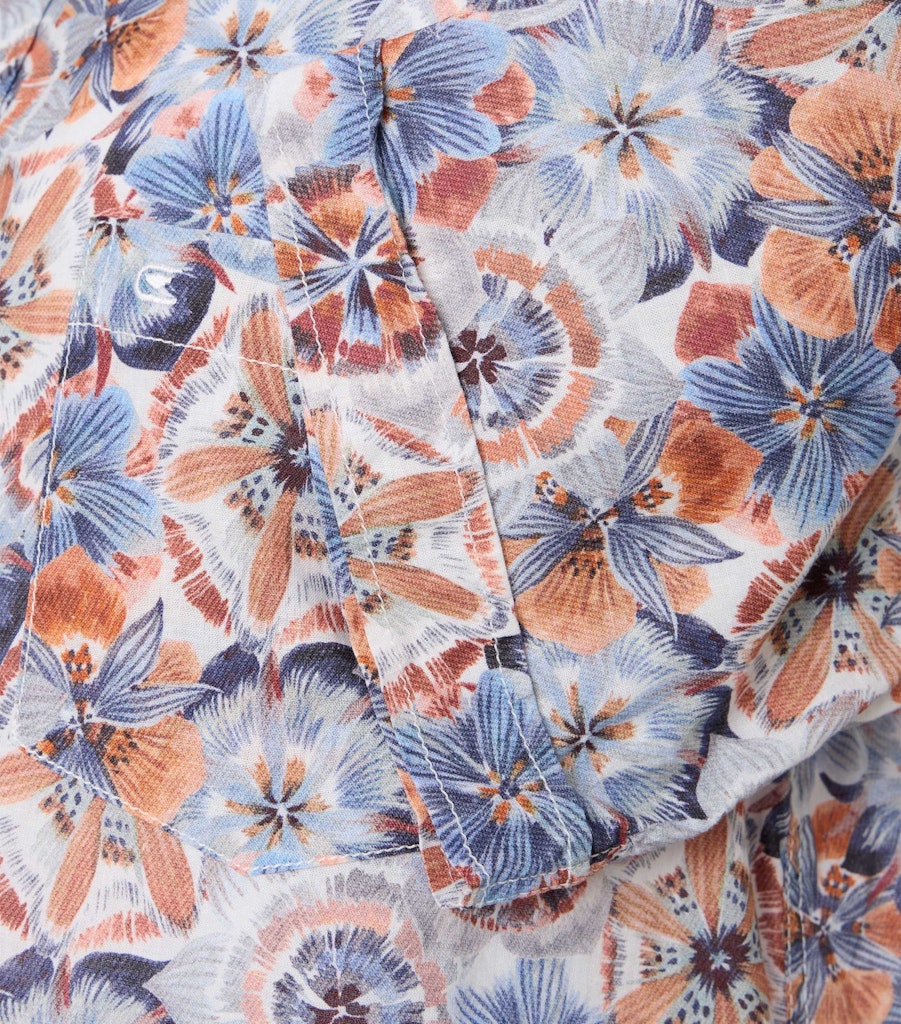 Casa Moda Herren Hemden kurz  Orange