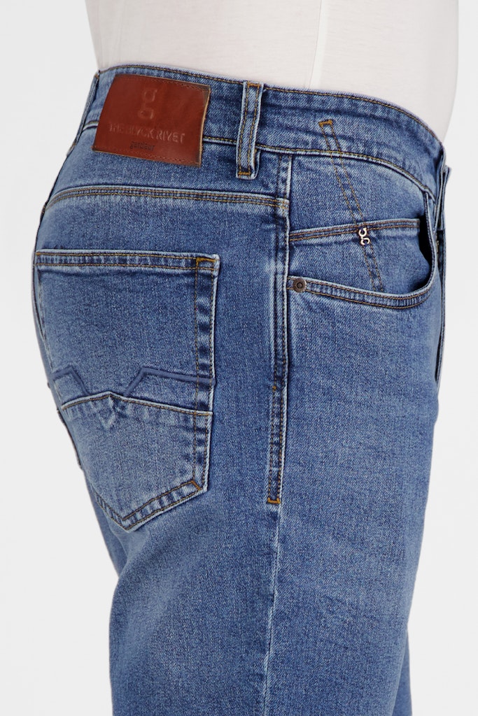 Gardeur Herren Hosen Stone Used