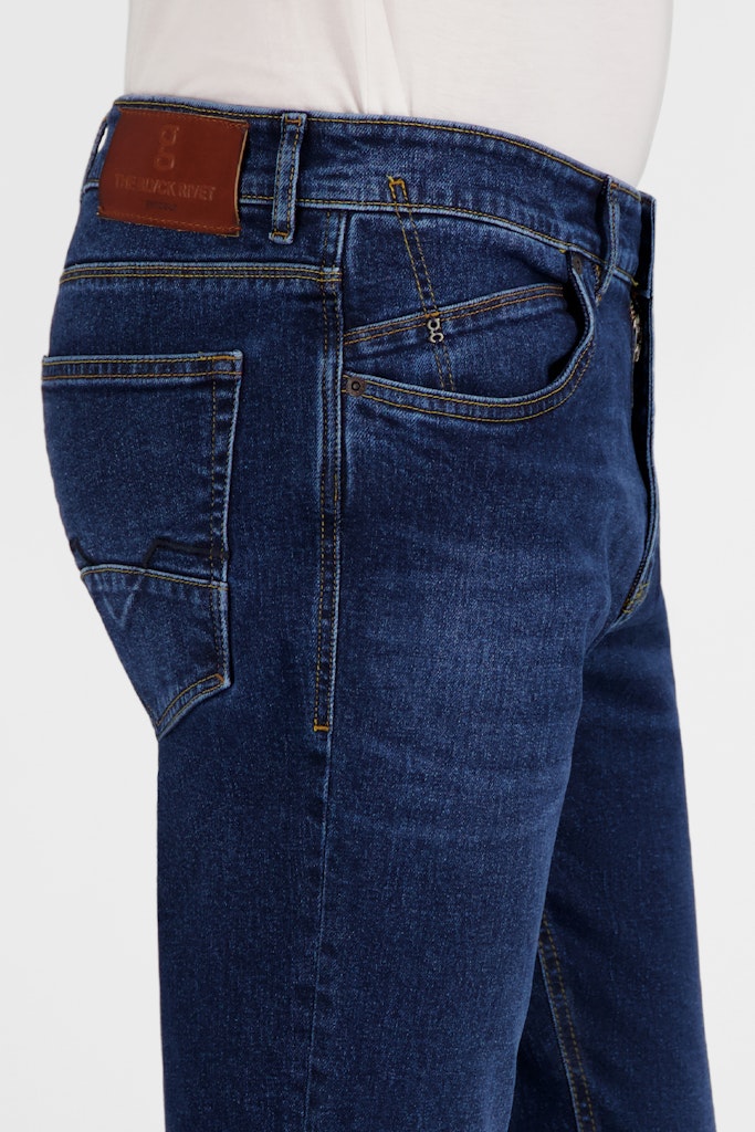 Gardeur Herren Jeans  Dark Stone