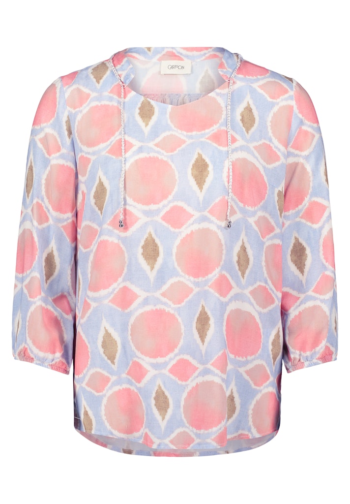 Cartoon Damen Blusen Rosé/Blue