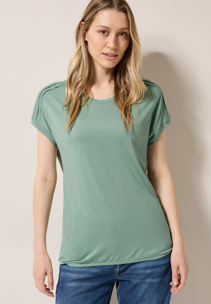 Cecil Damen T-Shirts  Matcha Gr