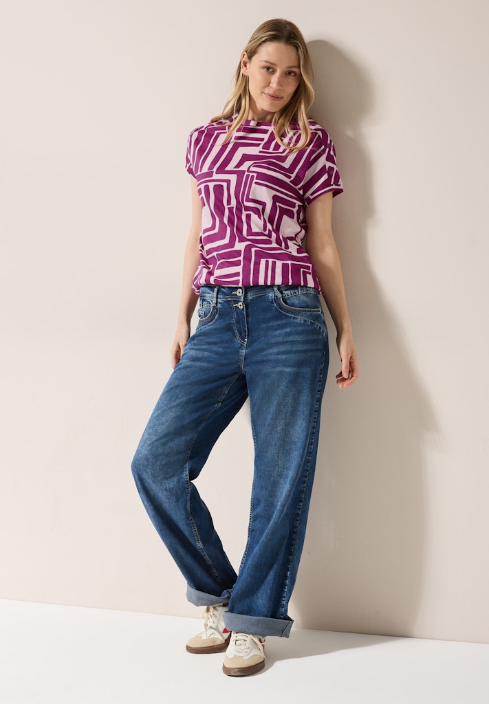 Cecil Damen T-Shirts  Anemone P