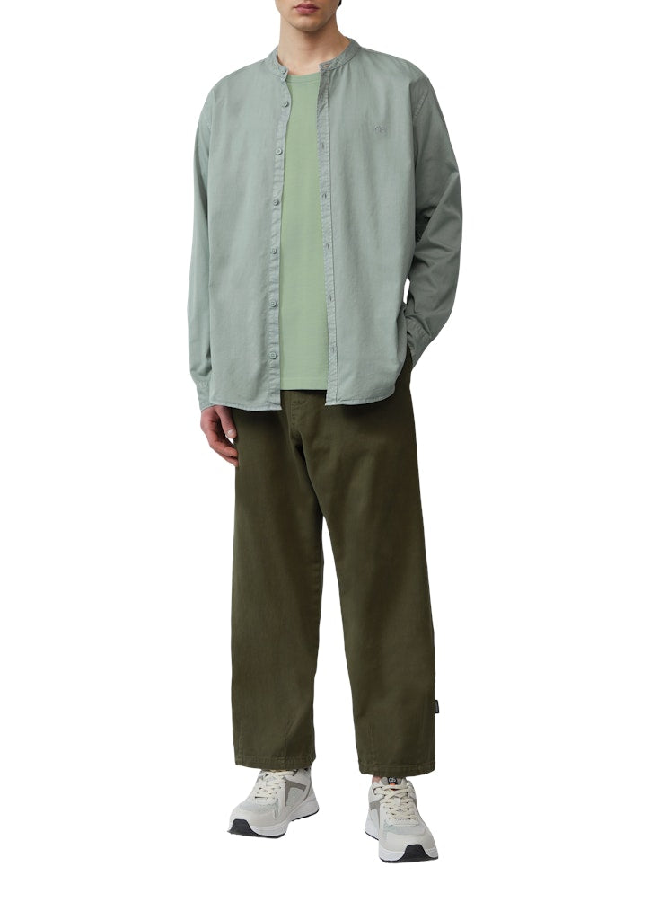 QS by S.Oliver Herren Hemden lang Green