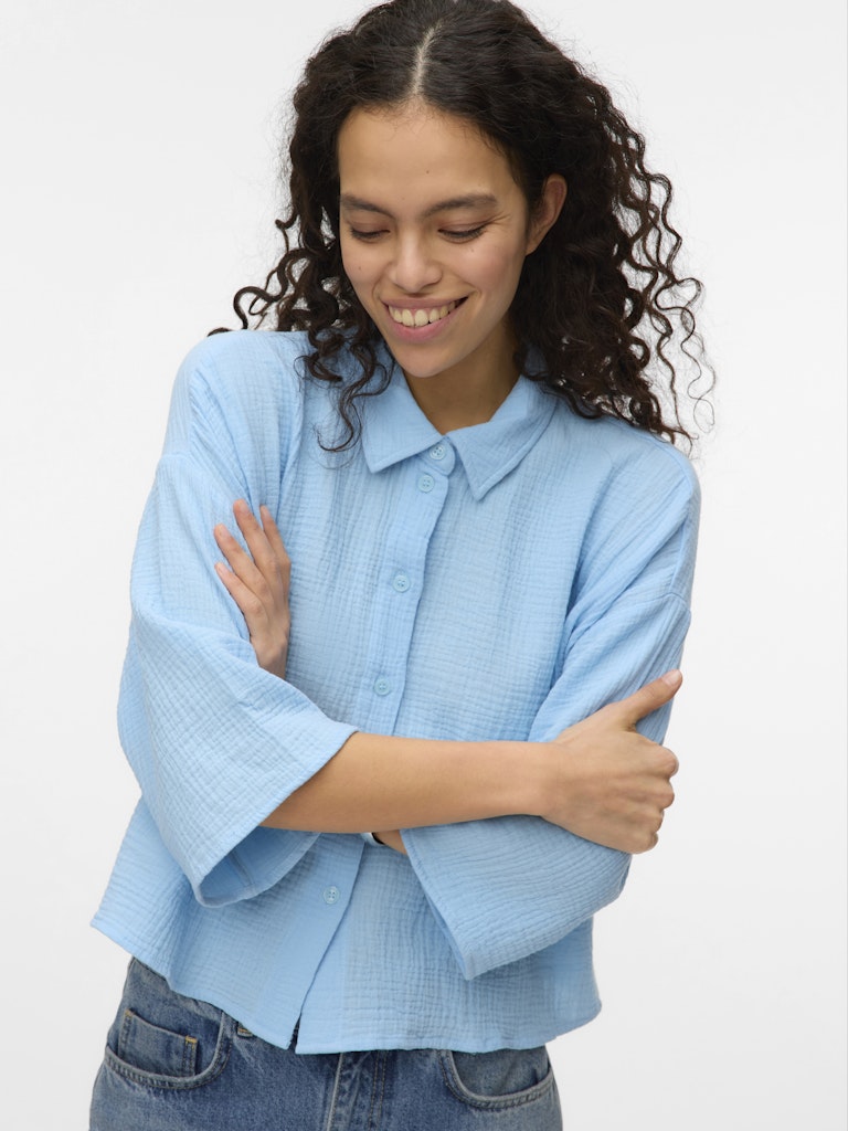 Vero Moda Damen Blusen Airy Blue