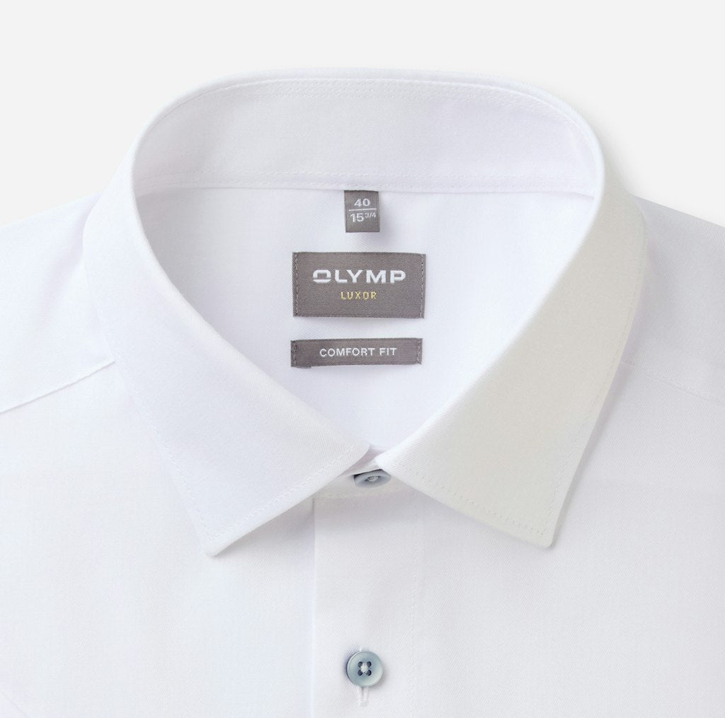Olymp Herren Hemden kurz  Weiss