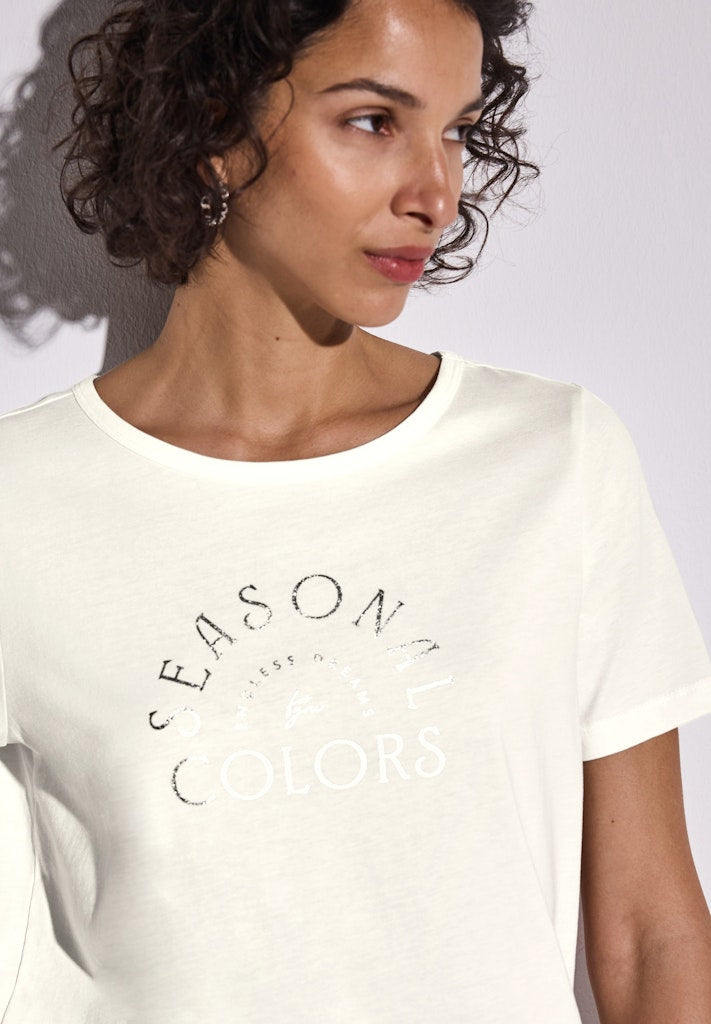 Street One Damen T-Shirts  Off White