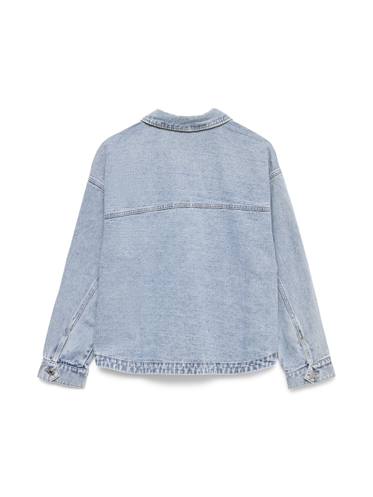 Vero Moda Damen Jeansjacken Light Blue Deni