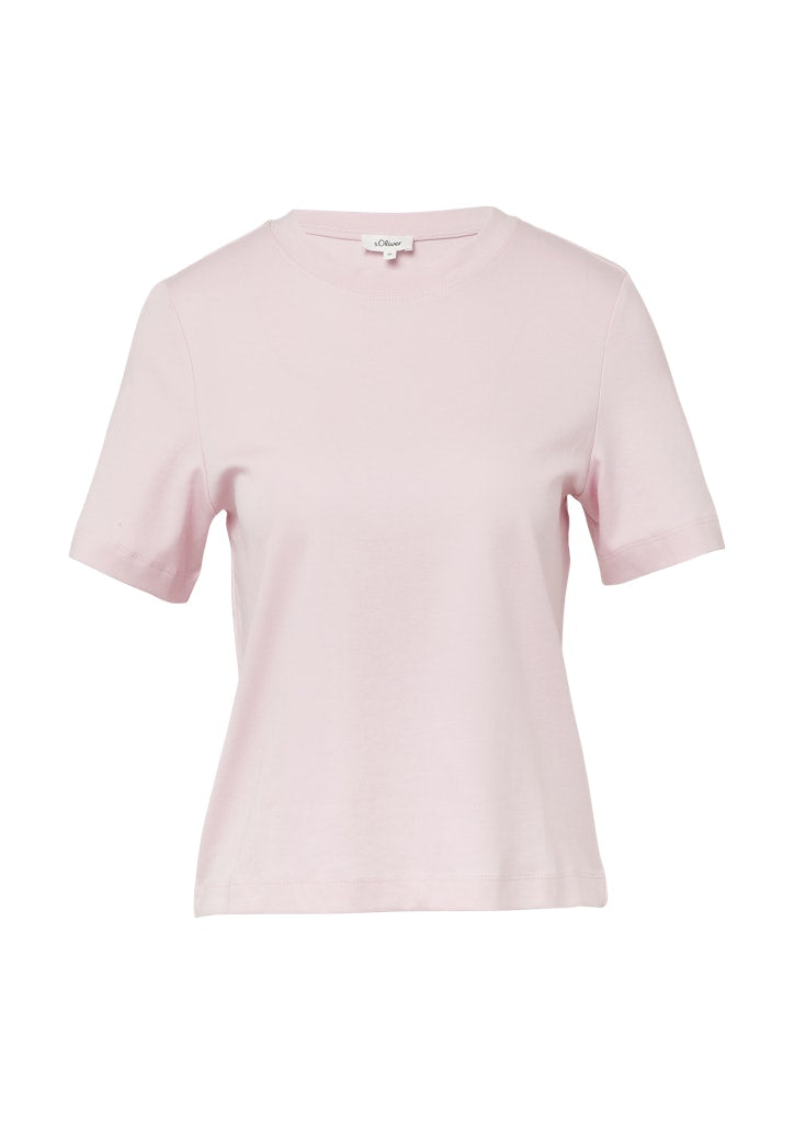 S. Oliver red Damen T-Shirts Lilac/Pink