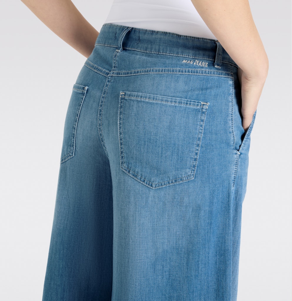 Mac Damen Jeans Blue Medium Was