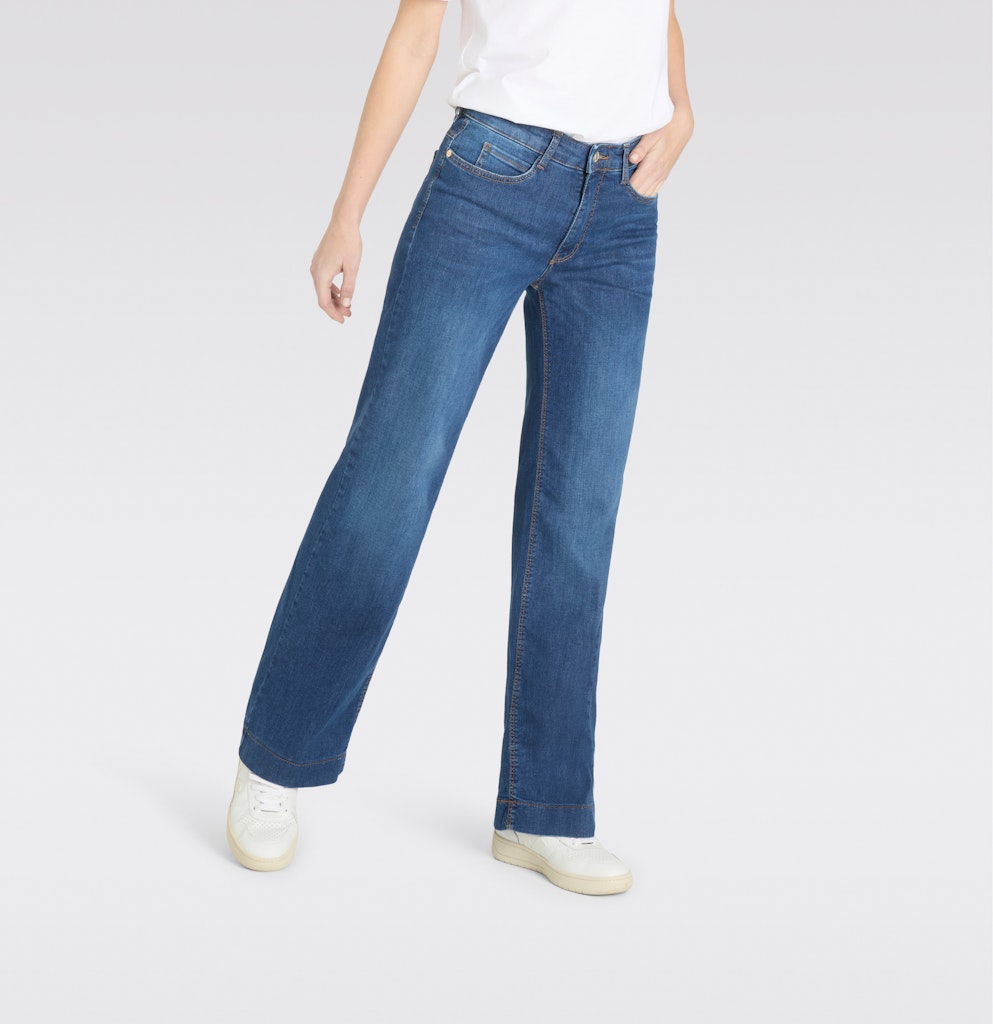 Mac Damen Jeans Fashion Blue Wa