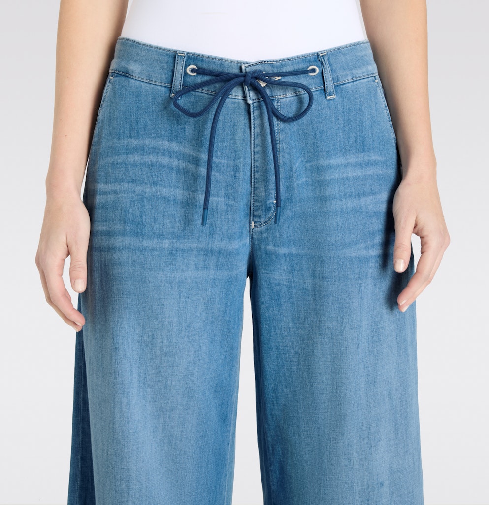 Mac Damen Jeans Blue Medium Was