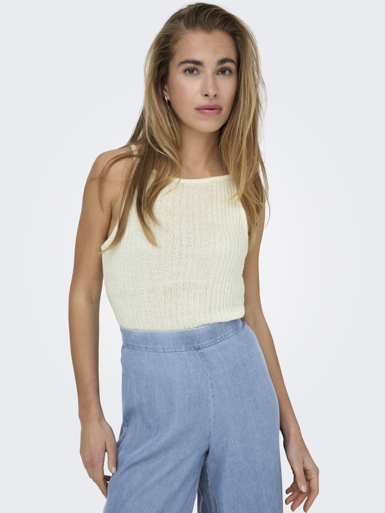 Only Damen Tops Cloud Dancer