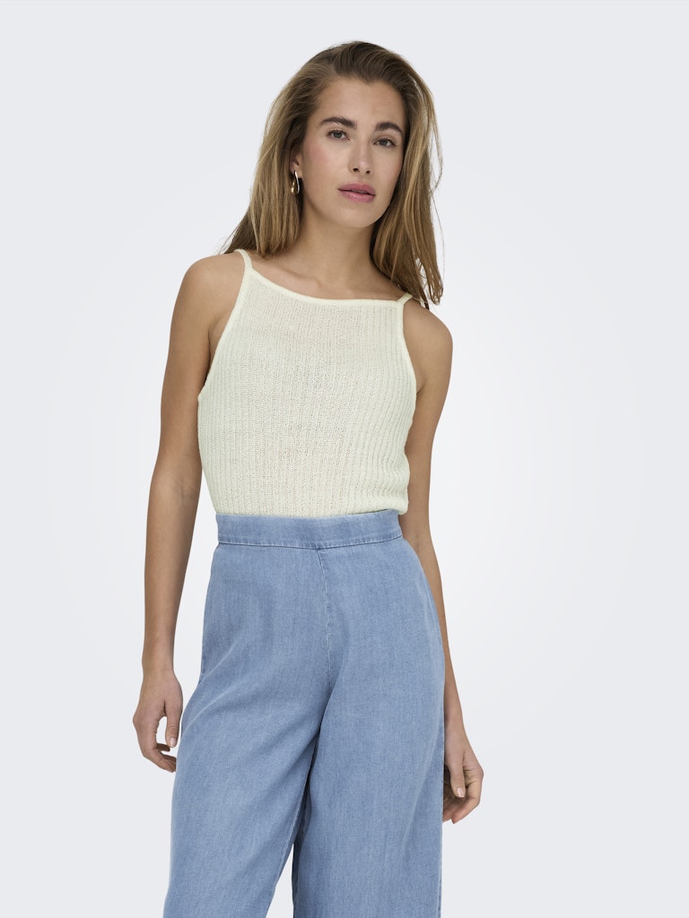 Only Damen Tops Cloud Dancer