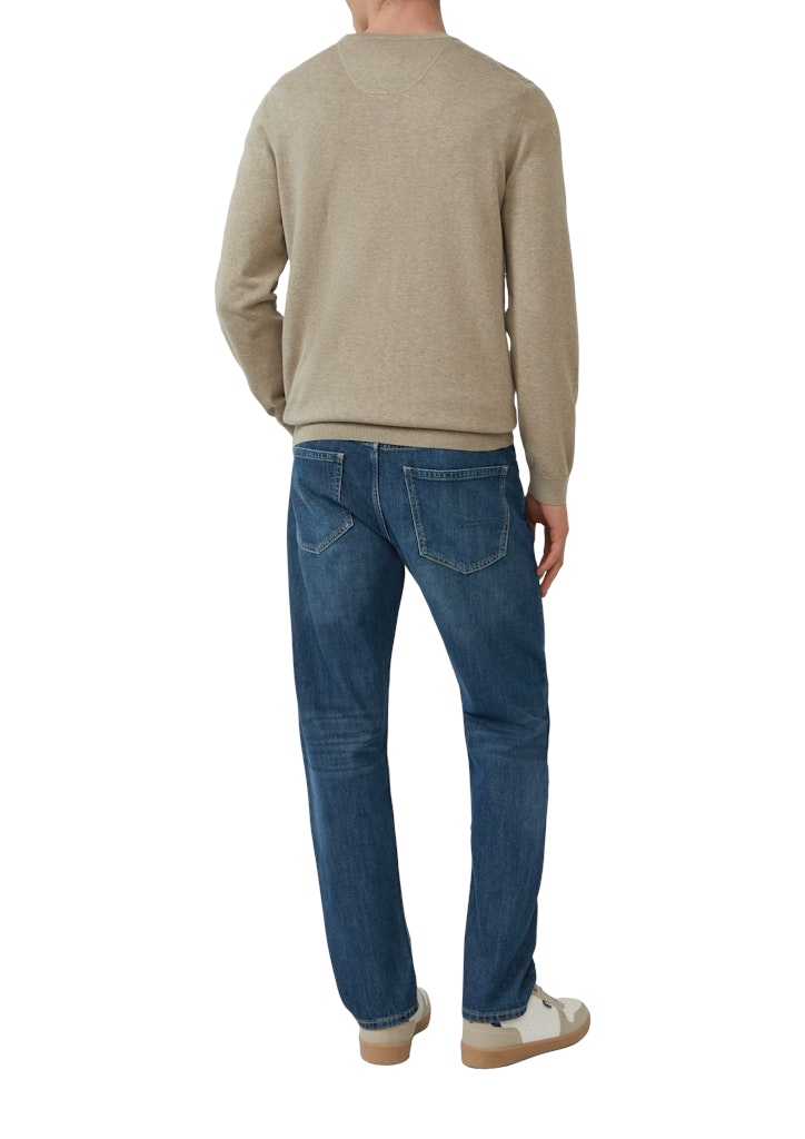 S. Oliver red Herren Pullover Brown