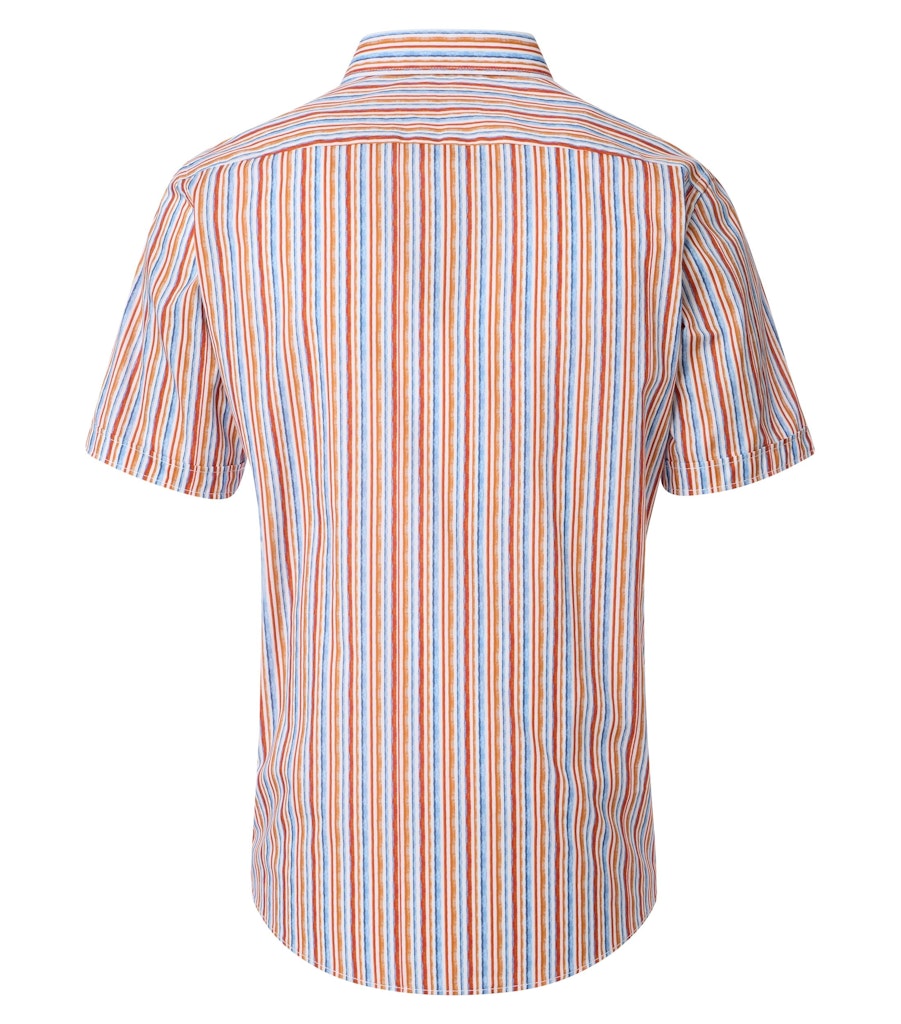 Casa Moda Herren Hemden kurz  Orange