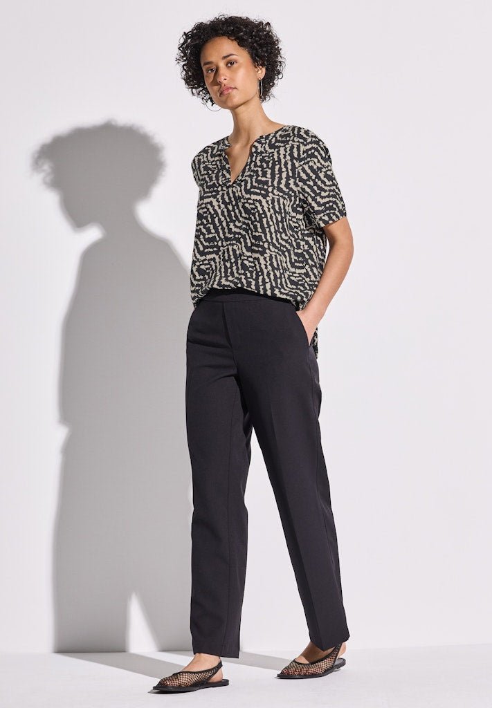 Street One Damen Blusen Black