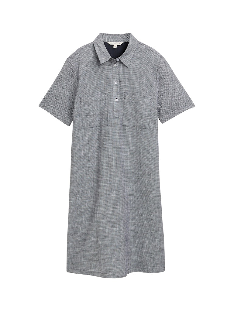 Tom Tailor Damen Kleider Midnight Navy B