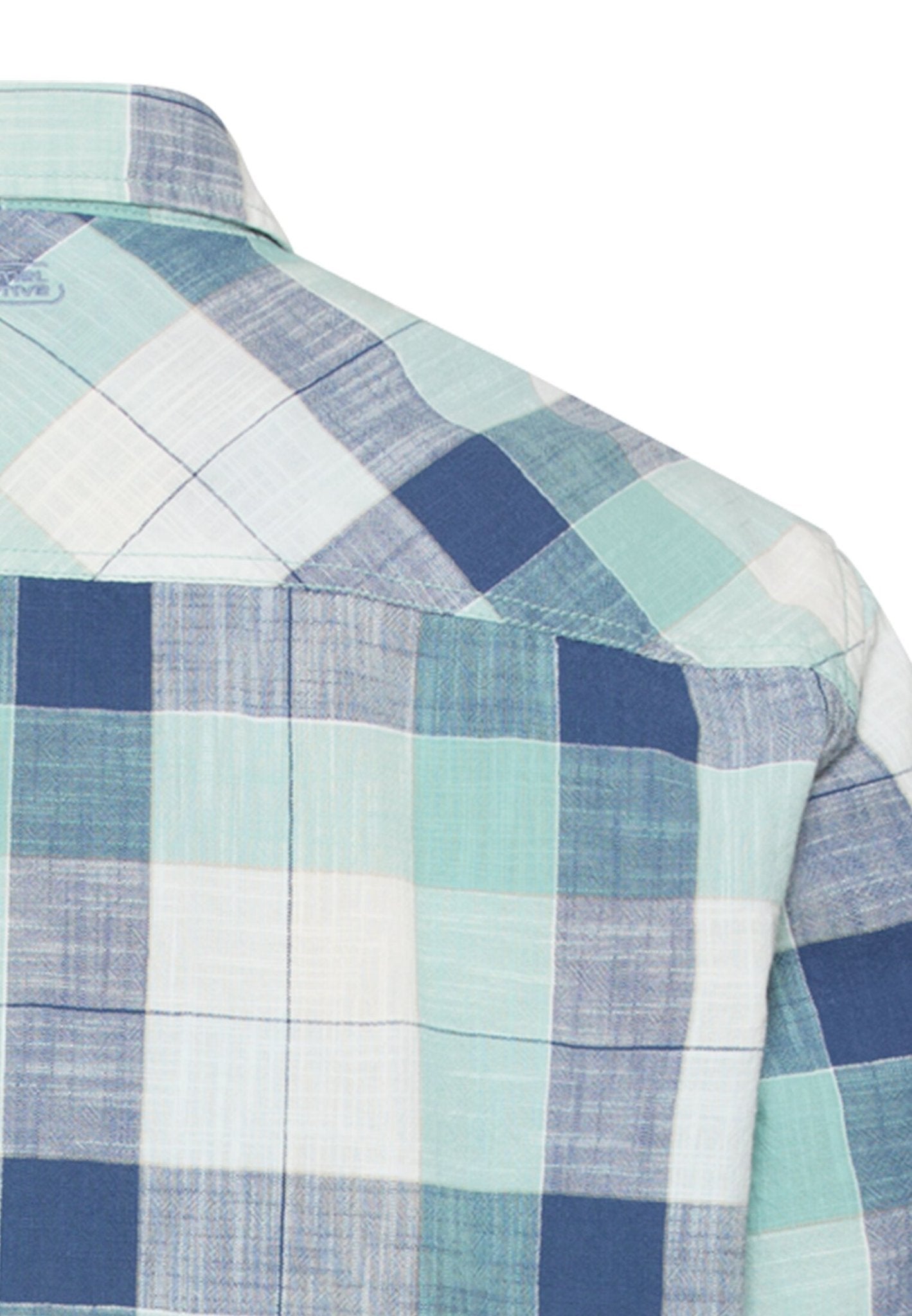 Camel active Herren Hemden kurz  Airy Blue