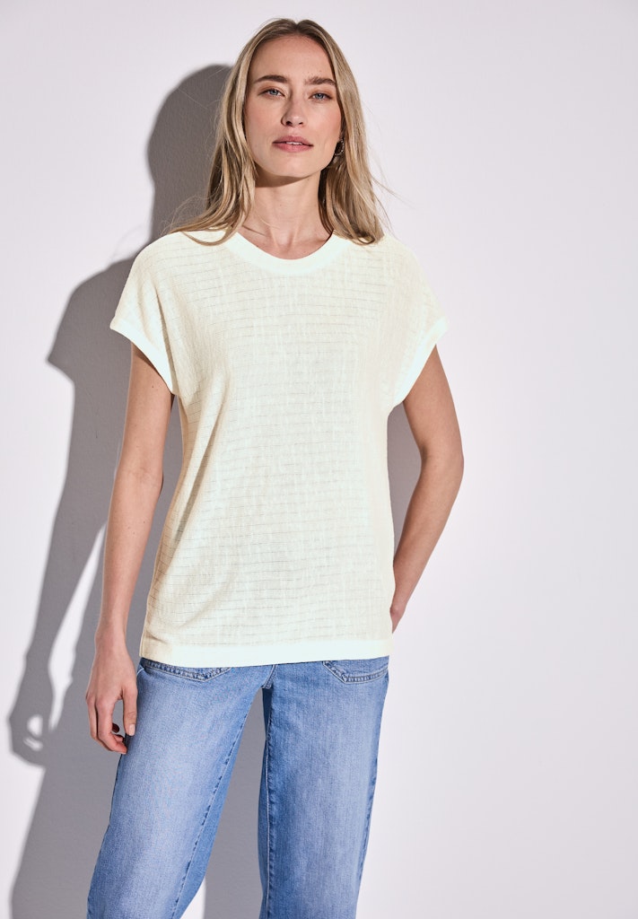 Street One Damen T-Shirts  Off White