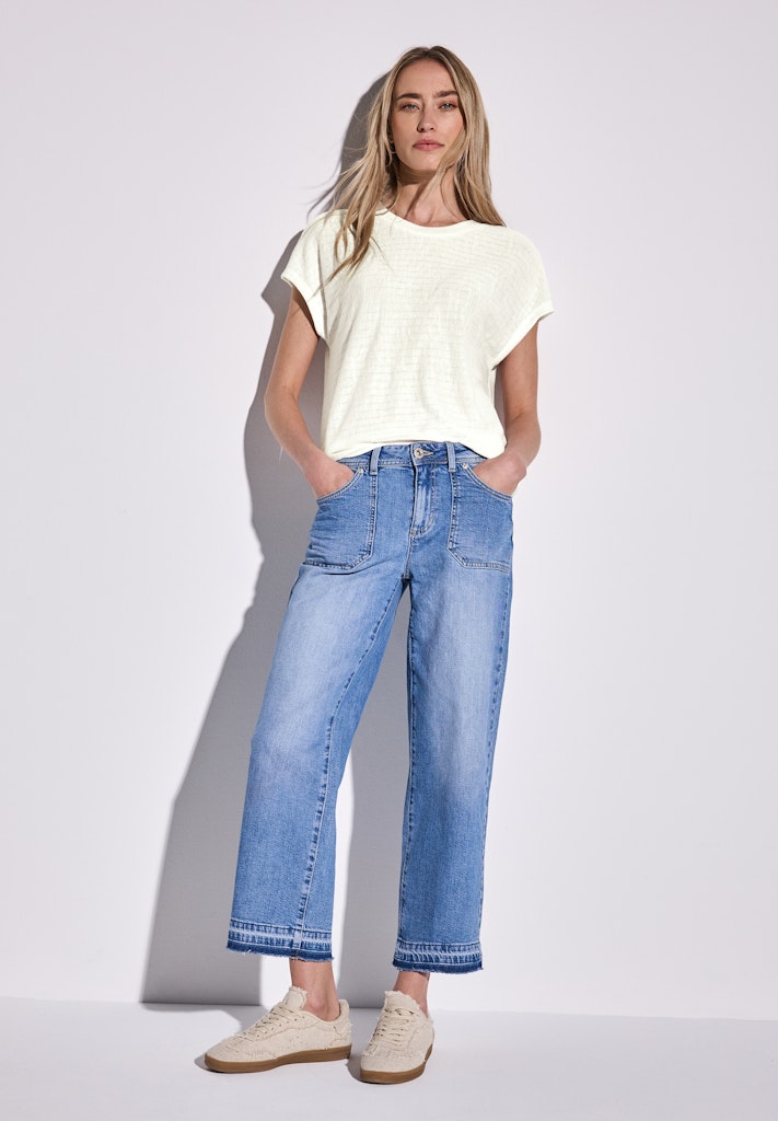 Street One Damen T-Shirts  Off White