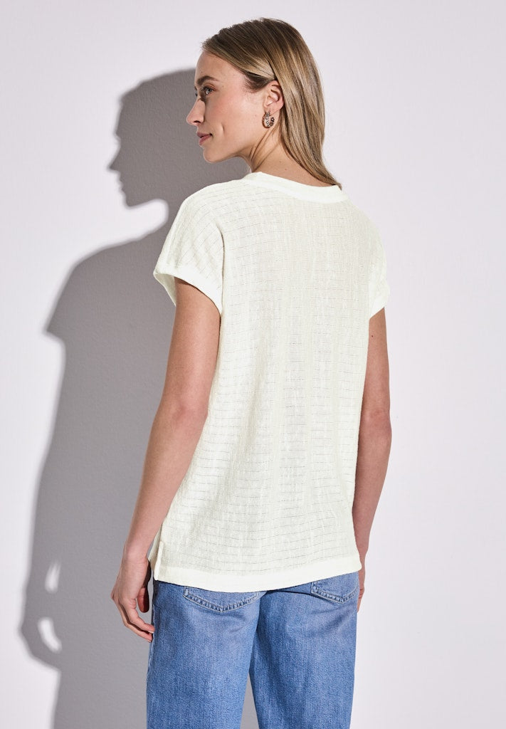 Street One Damen T-Shirts  Off White