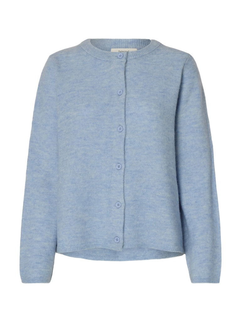Selected Femme Damen Strickjacken Cashmere Blue/M