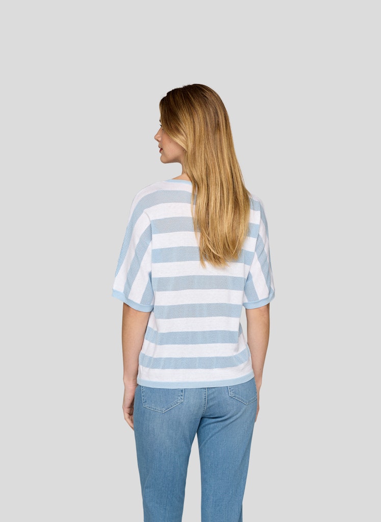 Rabe Damen Pullover Pastellblau