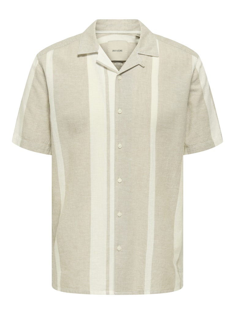 Only & Sons Herren Hemden lang Vintage Khaki