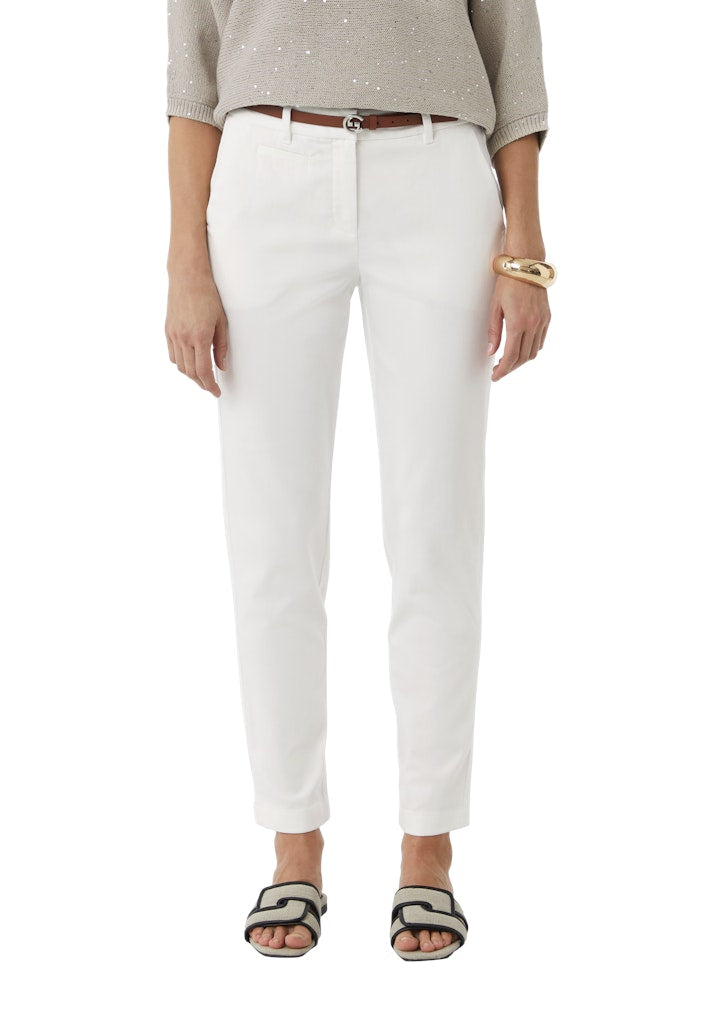 Comma Damen Hosen White