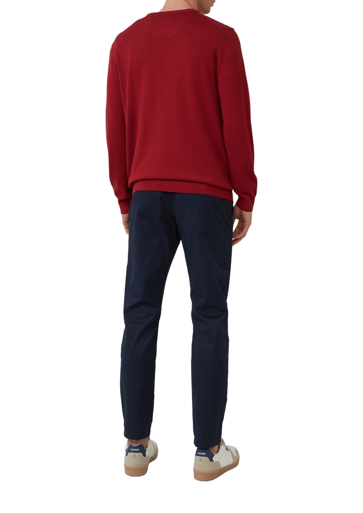 S. Oliver red Herren Pullover Red