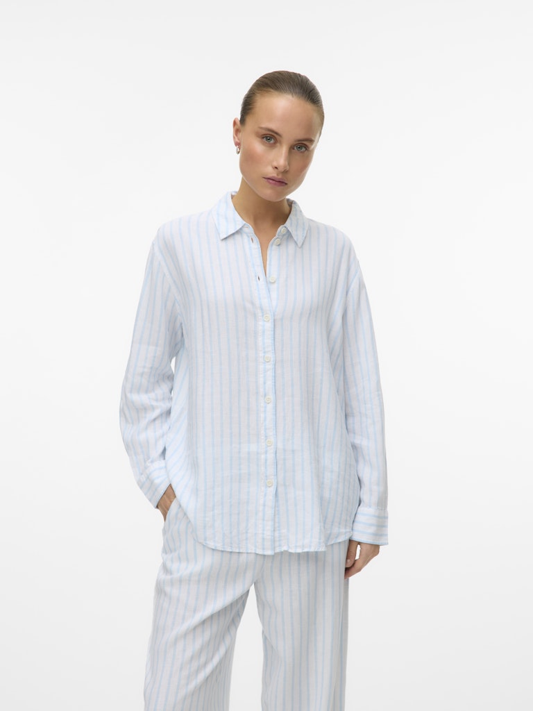 Vero Moda Damen Blusen Snow White/Olga