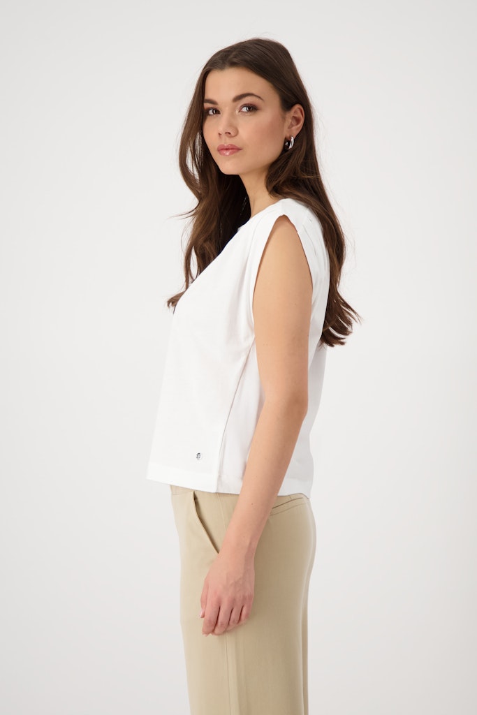 Monari Damen T-Shirts Cream