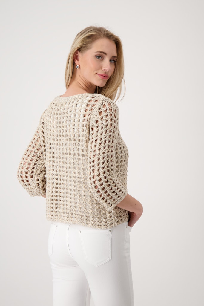 Monari Damen Pullover  Camel